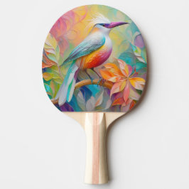 Rosa Billed Red Brested Fantasy Bird Pingisracket