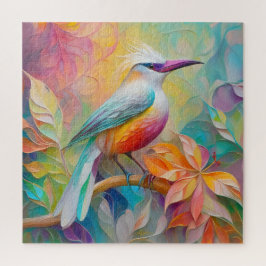 Rosa Billed Red Brested Fantasy Bird Pussel