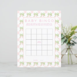 Rosa Bingo Baby Shower Game Papprare Lakan