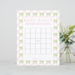 Rosa Bingo Baby Shower Game Papprare Lakan