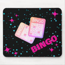 Rosa Bingo Mouse Pad