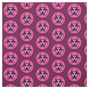 Rosa Biohazard Symbol Tyg