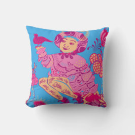 Rosa Bird Designer Pillow - Mix & Match-presentati Kudde