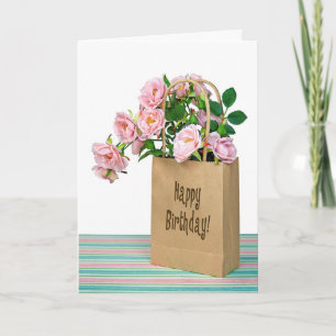 Rosa Birthday Ro Kort