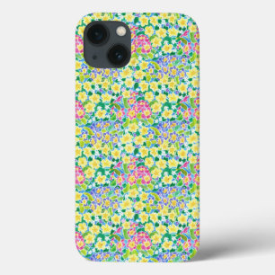 Rosa, blå, Gult Primroses iPhone 6 Xtreme Fodral