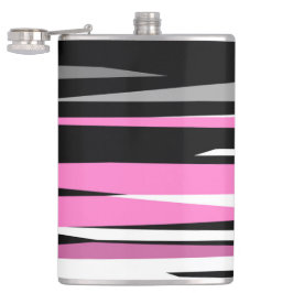 Rosa Black and White Abstrakt Fickplunta