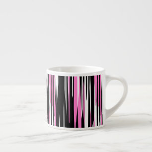 Rosa Black and White Espressomugg