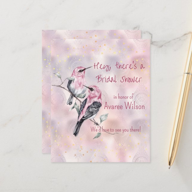 Rosa Black Birds Möhippa (Fram/Back In Situ)