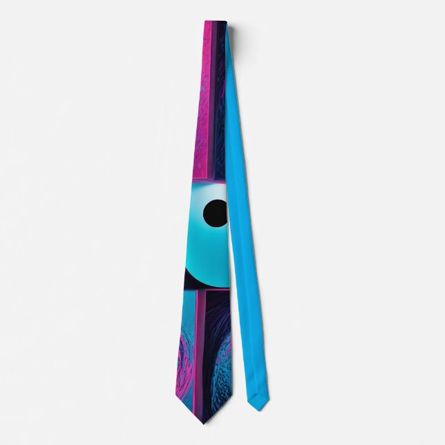 Rosa Black Blue Geometric Slips (Framsida)