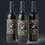 Rosa Black Flower 50 Birthday Funny 50, så vad gör Vinflaska Etikett<br><div class="desc">Rosa Black Flower 50 Birthday Funny 50, så vilken Vin-etikett. Den här etiketten kommer med en blomma mönster och är perfekt för någon som firar sin 50-årsdag. Lustigt och motiverande citat 50 så vad och är perfekt för en person med en känsla av humor. Blommönster med rosa och gula blommor...</div>