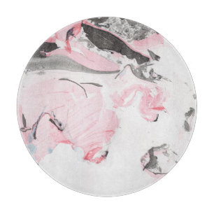 Rosa Black Marble: Hand plockade