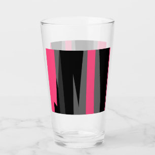 Rosa Black och Grått Glaskopp