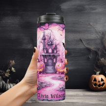 Rosa Black, Pumpkins, Haunted House Personlig
