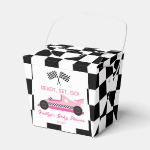 Rosa Black Tävling-Redot Set Go Baby Shower Presentaskar