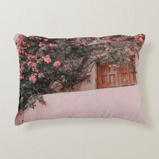 Rosa bläckfisk prydnadskudde