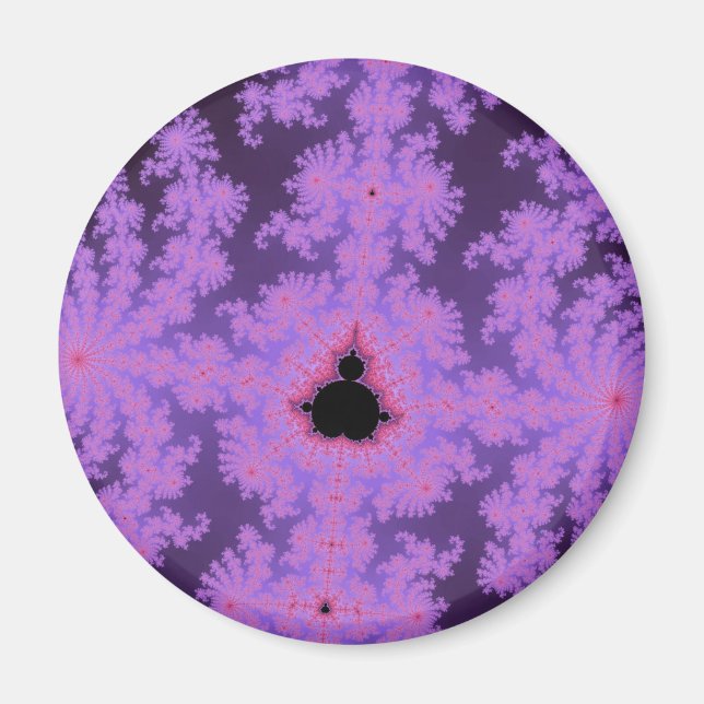 Rosa blad Magnet (Framsidan)