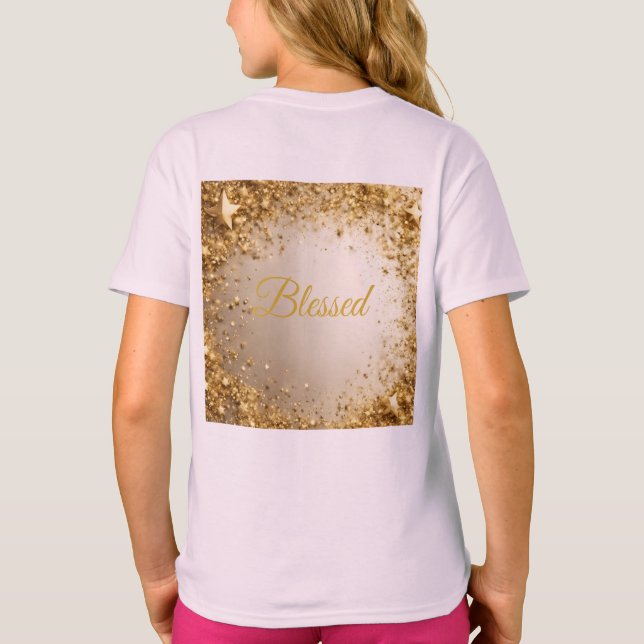 Rosa Bled T-Shirt Girls (Baksida)