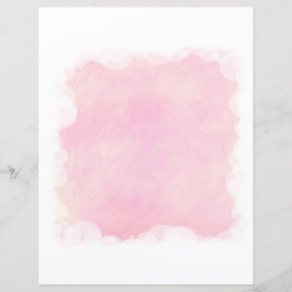 Rosa Blends White Clouds Baby Scrapbook Papper