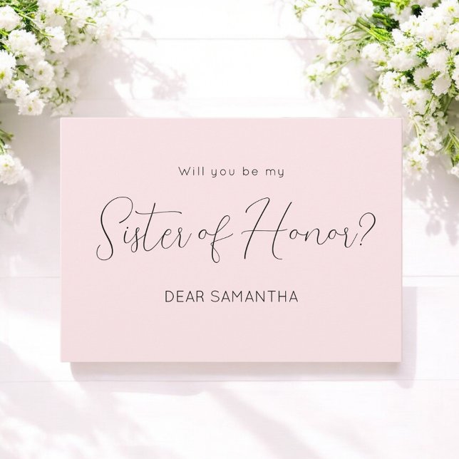 Rosa Bli min sida av hedersskriptinbjudan Inbjudningar (Skapare uppladdad)