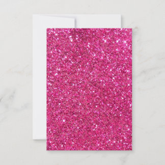 Rosa Bling Tacksamhetsbrev Tack Kort