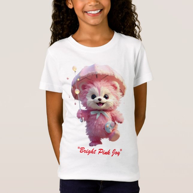 "Rosa Bliss" T Shirt (Framsida)