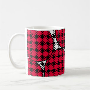 Rosa Blob Harlequin Kaffemugg