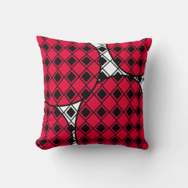 Rosa Blob Harlequin Kudde