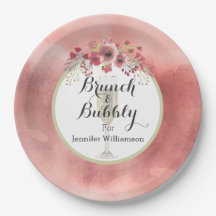 Rosa blom- frunch- och skumpamöhippa