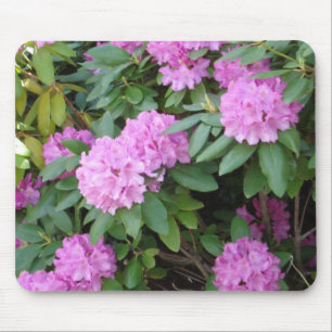 Rosa blom- Mousepad Musmatta