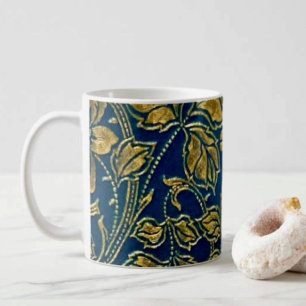 Rosa blomkaskad kaffemugg