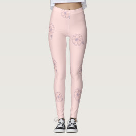 ROSA BLOMLAGAR LEGGINGS