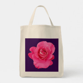 Rosa blomma tygkasse