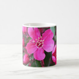 Rosa Blommar Crabapple Kaffemugg