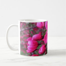 Rosa Blommar Crabapple Kaffemugg
