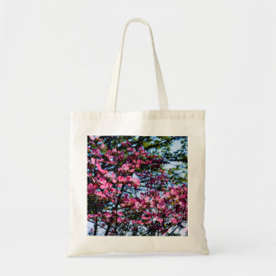 Rosa blommar Dogwood träd Tygkasse