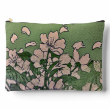 Rosa Blommar Kaskad utskrift Sew Bag