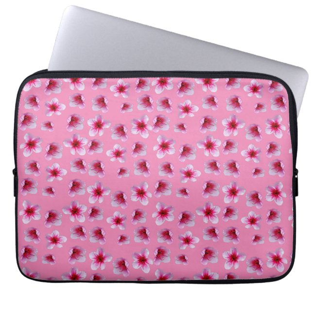 Rosa Blommar, Laptop sleeve (Framsidan)
