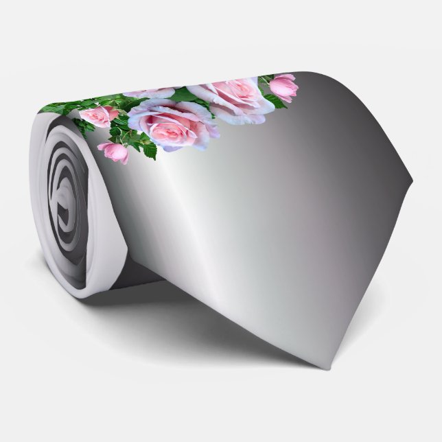 Rosa Blommar Ro Slips (Rullad)