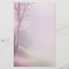 Rosa Blommar Skrivpapper & Journal Ephemera Brevpapper