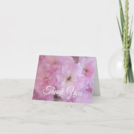 Rosa Blommar Tackkort Cards
