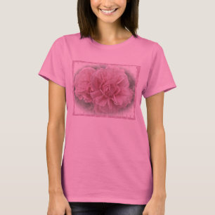 Rosa Blommar vid Ro T-shirt