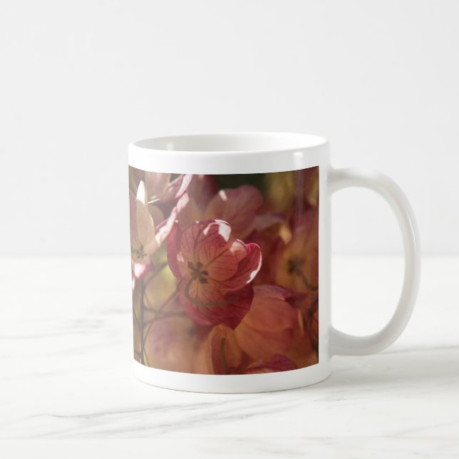 rosa blommarträd kaffemugg (Höger)