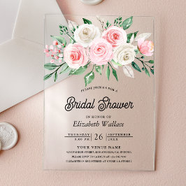 Rosa blommig bukett bröllopsfest