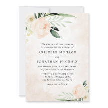 Rosa blommig elegant champagnejsträdgård Bröllop