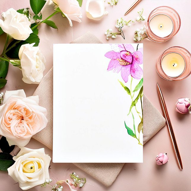 Rosa blommig kant (Skapare uppladdad)