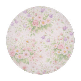 Rosa blommig ros & tusensköna — Pastell botanisk