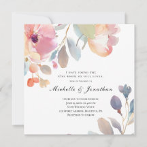 Rosa Blommigt Bible Verse Christian Bröllop