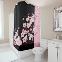 Rosa Blommigt Blommars Black & Rosa Towel