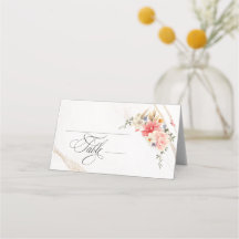 Rosa Blommigt Bröllop