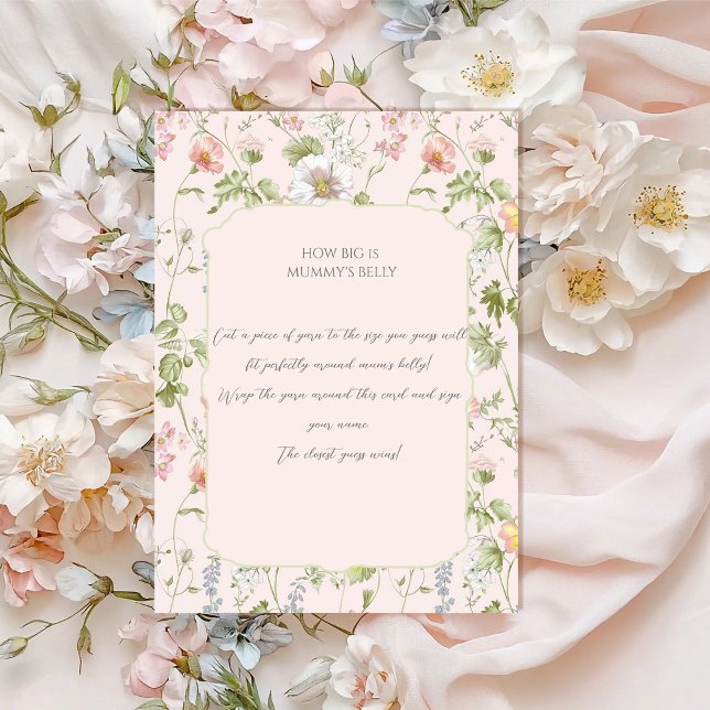 Rosa Blommigt Chinoiserie Baby Shower (Skapare uppladdad)
